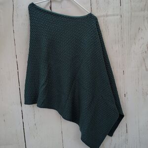 J. Jill Jade Heather Soft and Cozy Poncho   One Size Brand New